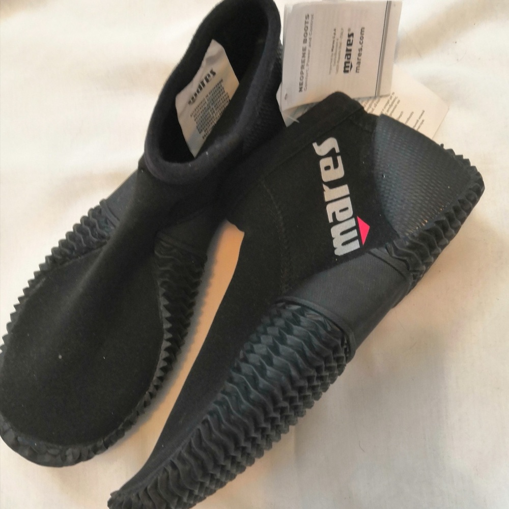 Mares 2mm Equator Neoprene Dive Boots NWT Size 5